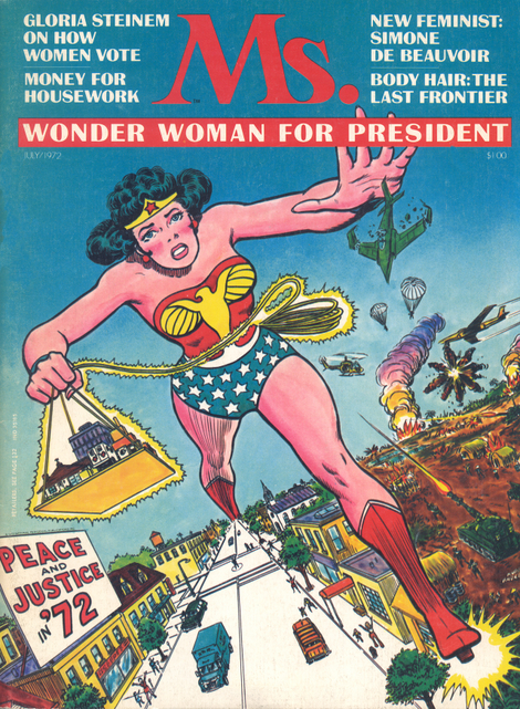 Illustration for article titled Wonder Woman became the feminist hero the ’70s needed